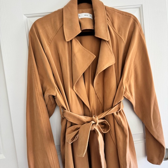 Mango Drape/Light Trench Coat - Picture 6 of 16